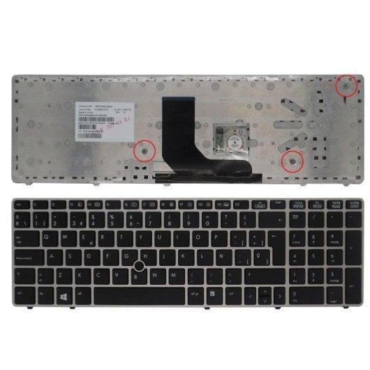 Teclado Portátil HP ProBook 6560B 6565B EliteBook 8560p 8570p