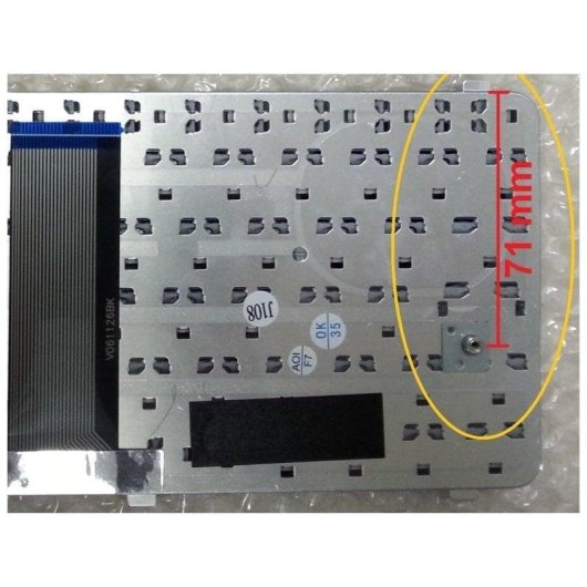Teclado Portátil HP Compaq 510 511 515 516 610 615