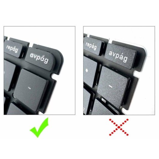 Teclado Portátil HP 15Q-BD 17G-BR 250 G6 255 G6 Teclas Esquinas Redondas