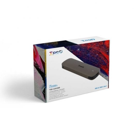 TooQ Caixa Externa para SSD M.2 NGFF Castanha