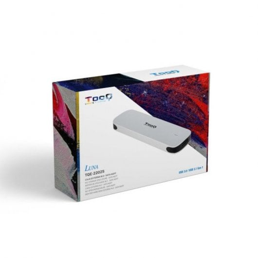 TooQ Caja Externa para SSD M.2 NGFF Plata