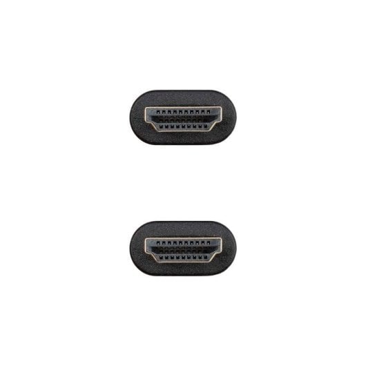 Cabo HDMI Nanocable 10 m V2.0 4K 18Gbps Macho-Macho Preto