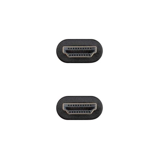Cabo HDMI Nanocable 10 m V2.0 4K 18Gbps Macho-Macho Preto