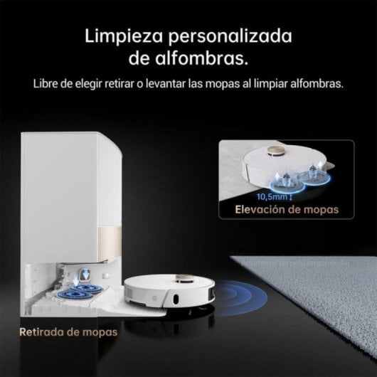 Robot Aspirapolvere e Lavapavimenti Dreame L20 Ultra Autosvuotamento Navigazione AI 7.000 Pa Controllo Vocale