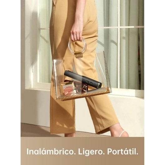 Lisseur 2-en-1 Sans Fil Dreame Hair Glamour 210ºC 3 Réglages Ionique Noir