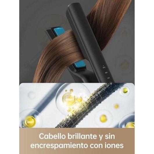Lisseur 2-en-1 Sans Fil Dreame Hair Glamour 210ºC 3 Réglages Ionique Noir