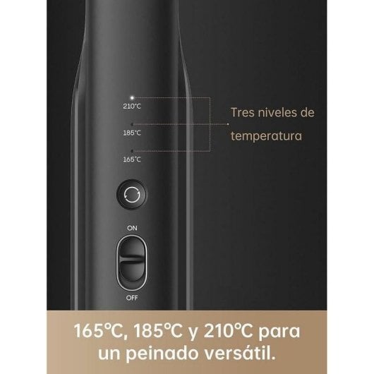 Lisseur 2-en-1 Sans Fil Dreame Hair Glamour 210ºC 3 Réglages Ionique Noir