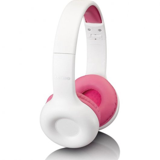 Lenco HP-010PK Auriculares con Cable para Niños Rosa