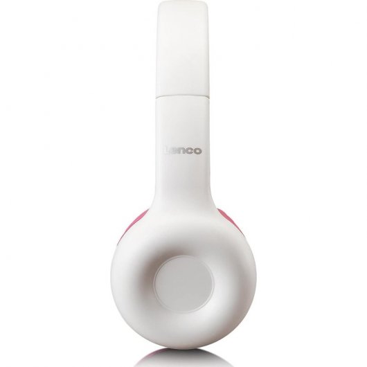 Lenco HP-010PK Auriculares con Cable para Niños Rosa
