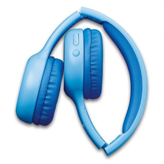 Lenco HPB-110BU Auscultadores Sem Fios Bluetooth para Crianças Azul