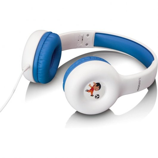 Lenco HP-010BU Auriculares con Cable para Niños Azules