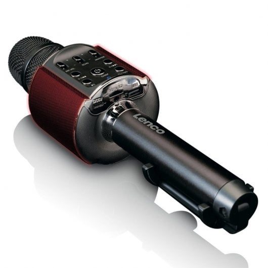 Lenco BMC-090 Micrófono para karaoke Negro