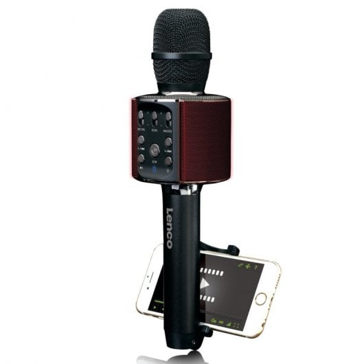 Lenco BMC-090 Micrófono para karaoke Negro