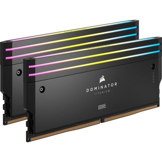 Memoria RAM Corsair Dominator Titanium 48GB 2x24GB DDR5 7200MHz CL36 XMP Nero