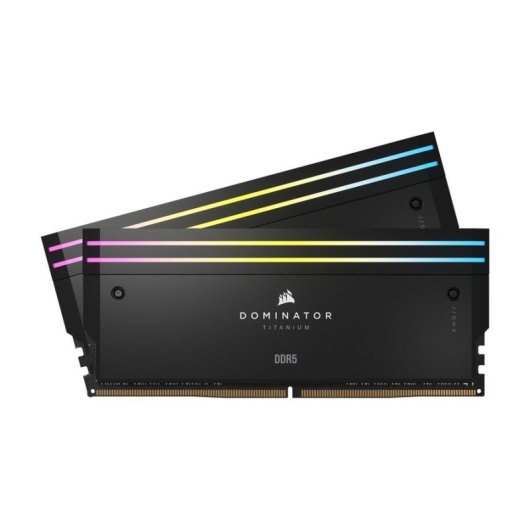 Memoria RAM Corsair Dominator Titanium 48GB 2x24GB DDR5 7200MHz CL36 XMP Nero