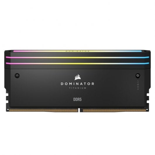 Corsair Dominator Titanium DDR5 6400MHz 32GB 2x16GB CL32 XMP Pretas