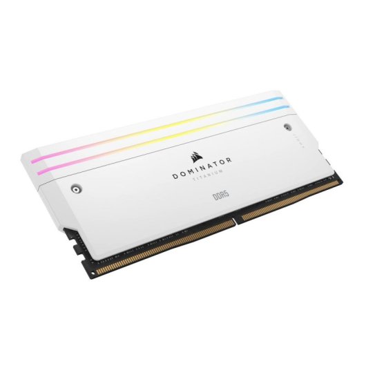 Memória RAM Corsair Dominator Titanium 64GB 4x16GB DDR5 6000MHz CL36 XMP Branco