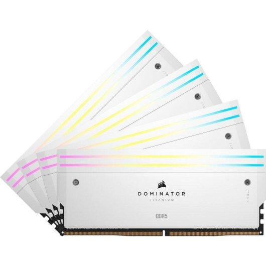 Memória RAM Corsair Dominator Titanium 64GB 4x16GB DDR5 6000MHz CL36 XMP Branco