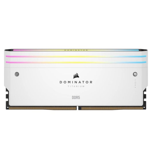 Memória RAM Corsair Dominator Titanium 64GB 4x16GB DDR5 6000MHz CL36 XMP Branco