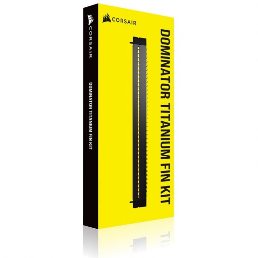 Corsair Dominator Titanium Fin Accesory Kit 2x Negro