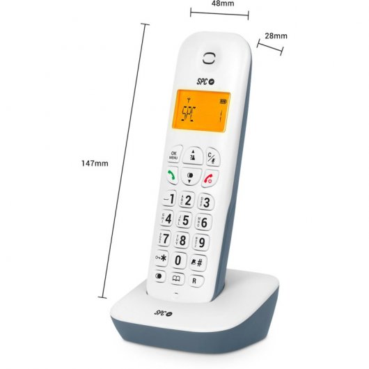 Telefono Cordless SPC Air GAP Bianco