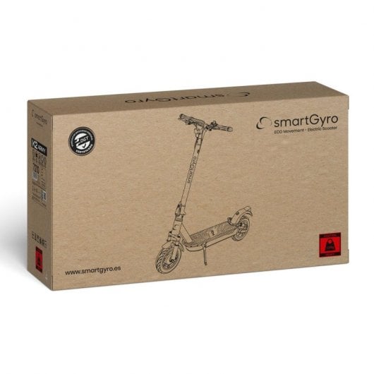 Scooter elettrico certificato SmartGyro K2 Army 10" 800W Verde