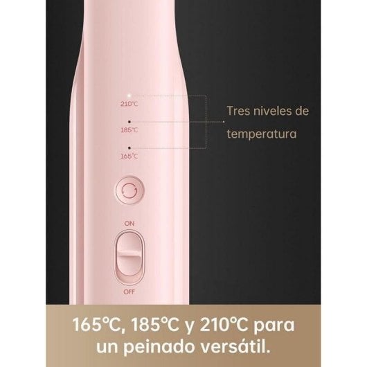 Lisseur 2-en-1 Sans Fil Dreame Hair Glamour AST14A 210ºC 3 Réglages Ionique Rose