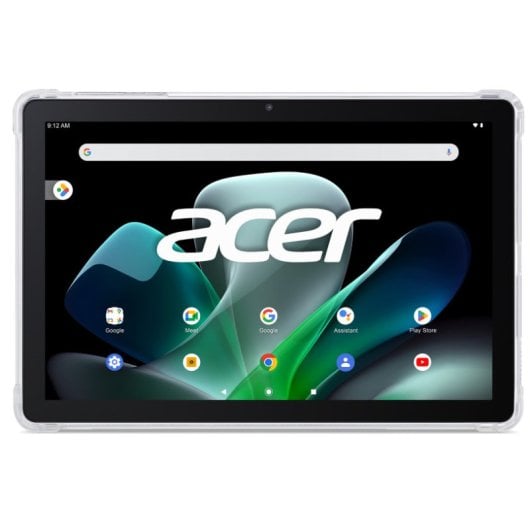 Acer Iconia Tab M10 10.1" FHD 4/128 Go Champagne Gris + Coque Silicone Transparente