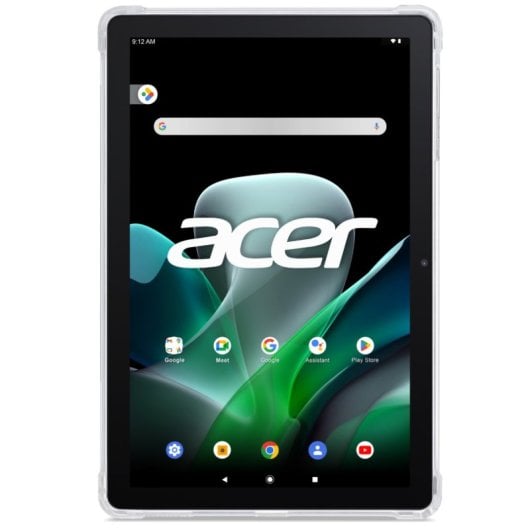 Acer Iconia Tab M10 10.1" FHD 4/128 Go Champagne Gris + Coque Silicone Transparente