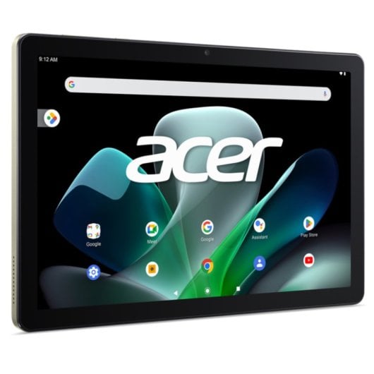 Acer Iconia Tab M10 10.1" FHD 4/128 Go Champagne Gris + Coque Silicone Transparente