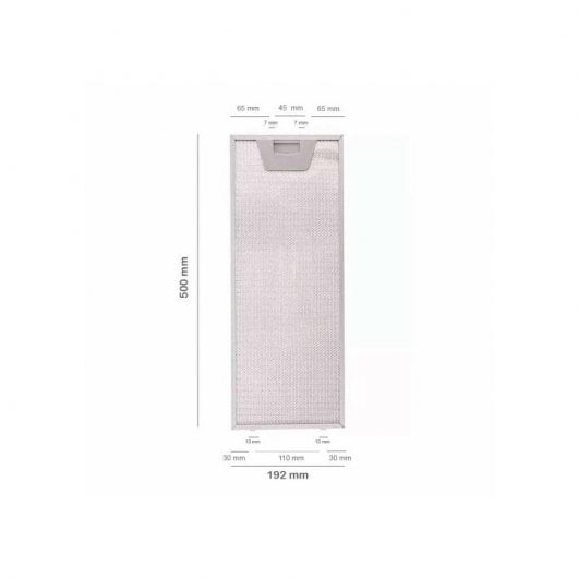 Filtro Campana Extractora Teka 500x192mm 61874021