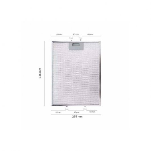 Teka Filtro Campana Extractora Teka 275x345mm 81460133 (2 Unidades)