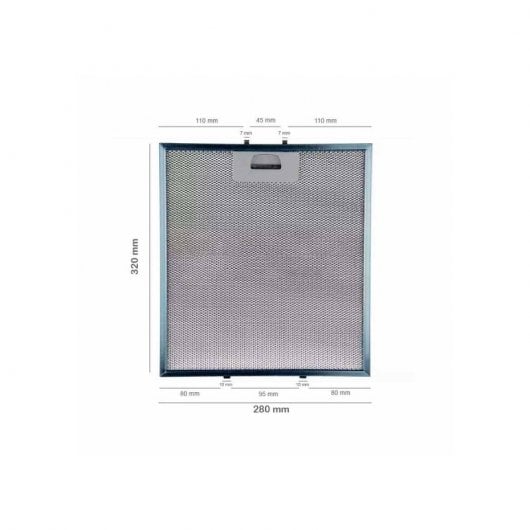Filtro Campana Extractora Teka Ds60 De60 280x320 Mm