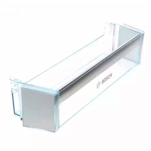 Estante Botellero Frigorífico Bosch 00709640 Transparente/Gris Inox