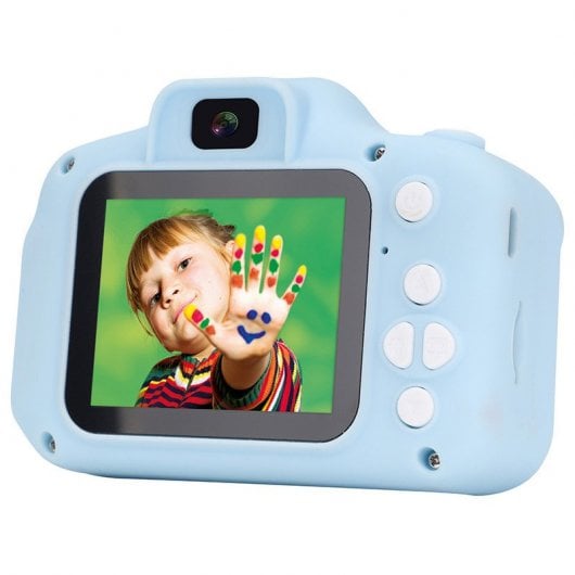 AgfaPhoto Realikids Cam Mini Fotocamera per bambini 12MP Blu