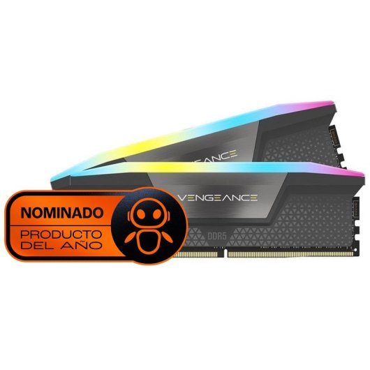 Corsair Vengeance RGB DDR5 6000 MHz 32 Go 2 x 16 Go CL36 AMD optimisé