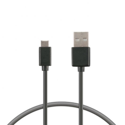 Contact USB-A-auf-USB-C-Ladekabel, 1 m, Schwarz