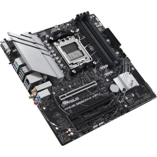 Placa Base ASUS PRIME B650M-A WIFI II B650 AM5 DDR5 micro ATX WiFi 6 2.5GbE Aura Sync RGB