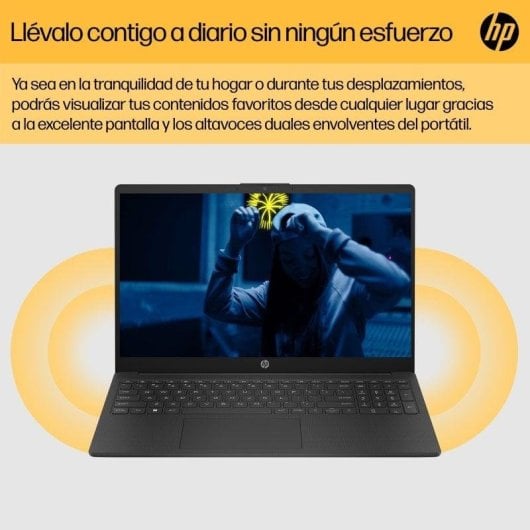 Portátil HP 15-FC0038NS 15,6" AMD Ryzen 7 7730U 8GB 512GB SSD Radeon Windows 11