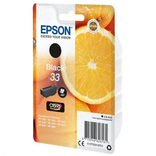 Epson Oranges C13T33314022 Druckerpatrone 1 Stück(e) Original Schwarz