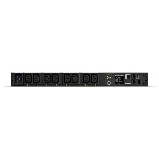 CyberPower PDU41005 Unidad de Distribución de Potencia de Montaje en Rack 1U con 8 Salidas IEC C13