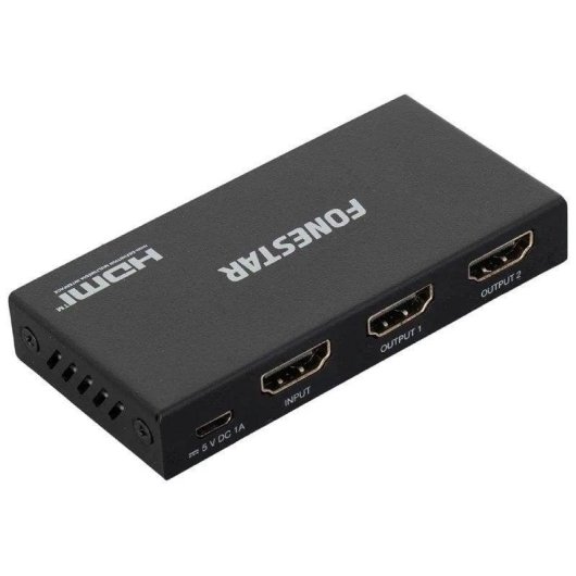 Repartiteur HDMI 1x2 Fonestar FO-22S2ED 4K@60Hz