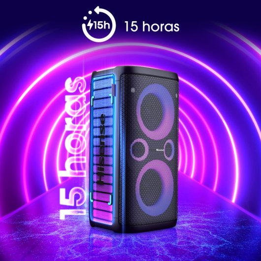 Hisense HP110 systeme de sonorisation Système d'adresse publique autoportant 300 W Noir
