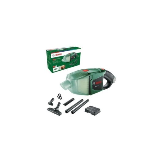Aspirador de Mão sem Fio Bosch EasyVac 12 12V 0.38L Filtro HEPA Verde Ultraleve