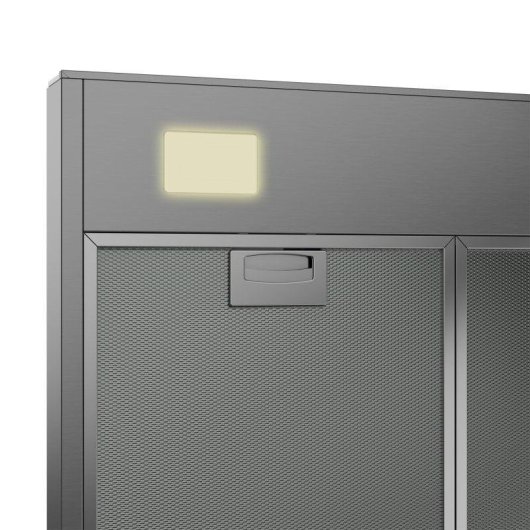 Campana extractora Beko BHCB61622BXH Recirculação 60cm inox iluminação LED