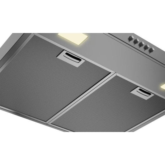 Campana extractora Beko BHCB61622BXH Recirculação 60cm inox iluminação LED