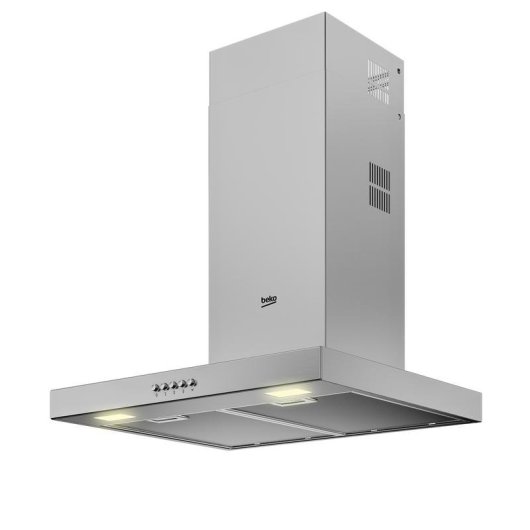 Campana extractora Beko BHCB61622BXH Recirculação 60cm inox iluminação LED