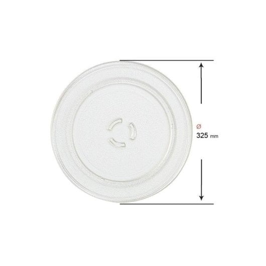 Plato microondas Whirlpool Ø 325mm anclaje arrastre