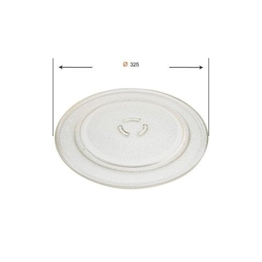 Plato microondas Whirlpool Ø 325mm anclaje arrastre