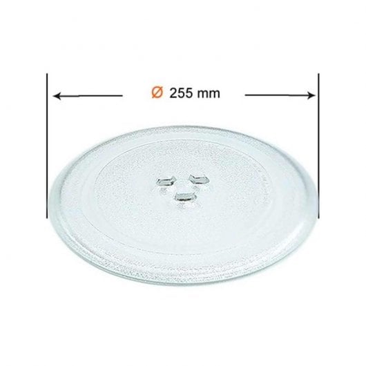 Prato Microondas Ø 255mm Universal